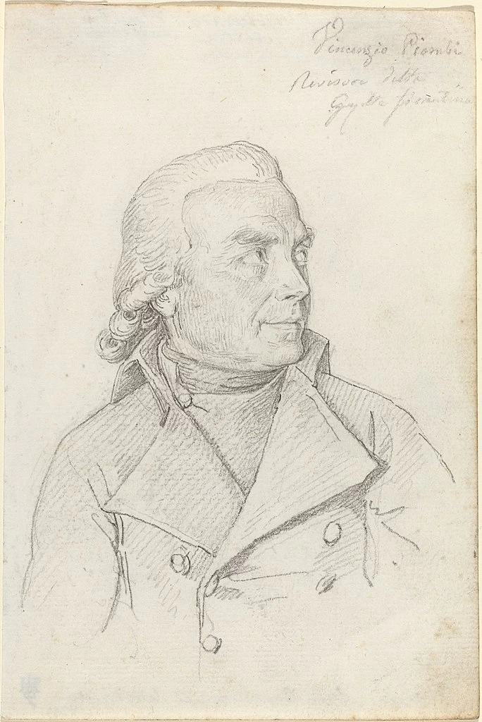 Jean - Baptiste Wicar, Ritratto di Vincenzio Piombi, National Gallery of Art, Washington DC